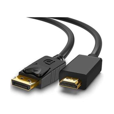Imagem de Cabo Adaptador Conversor Displayport Para HDMI 1.8 metros Conectores M