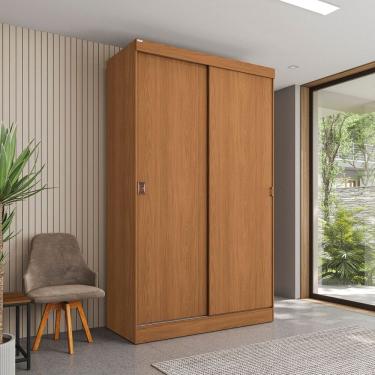 Imagem de Guarda-roupa Casal 2 Portas Móveis Kappesberg Canela