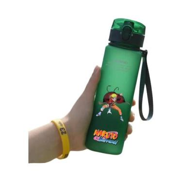 Imagem de Copo De Água Portátil De Grande Capacidade Com Tampa Flip-top Do Anime