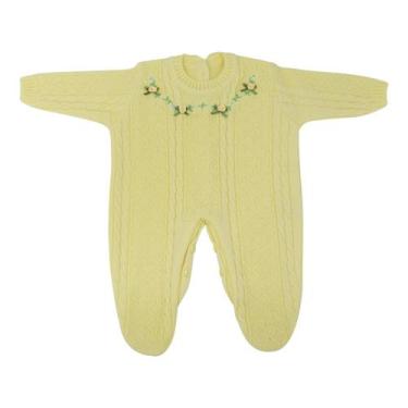 Imagem de Macacão Infantil Flowers - Kowak, Amarelo, RN