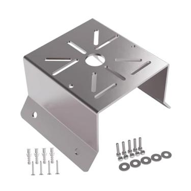 Imagem de simhoa Suporte de parede para câmera de canto, suporte de montagem em poste, de canto universal para câmera de segurança, para pilares