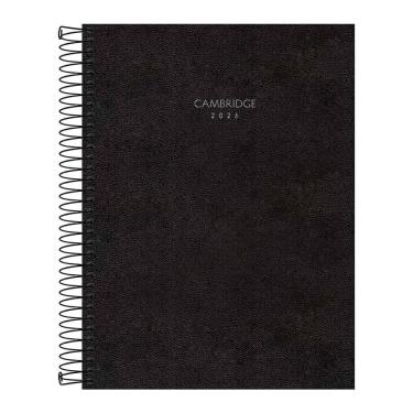 Imagem de Agenda espiral diária Cambridge 2026 Tilibra