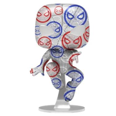 Imagem de Funko POP! S rie de artistas: Era Patri tica da Marvel - Exclusivo do Homem-Aranha