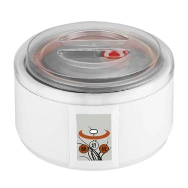 Imagem de MotiveTech Máquina automática de iogurte em aço inoxidável, interior prático, cozinha, máquina elétrica multifuncional de iogurte para uso doméstico