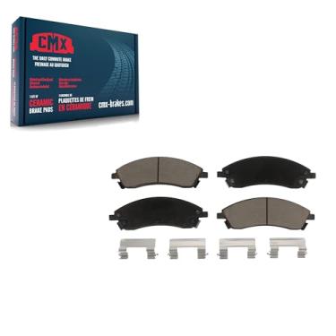 Imagem de Pastilhas de freio a disco dianteiro CMX-D1019 para Cadillac SRX CTS STS Pontiac Bonneville