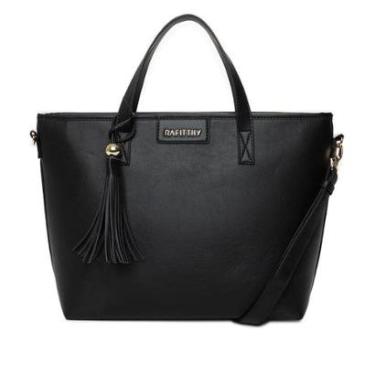 Imagem de Bolsa Feminina Rafitthy Tote Grande Monograma Caramelo-Feminino