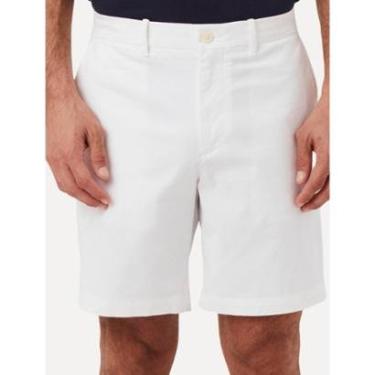 Imagem de Bermuda Original Penguin Masculina Slim Sarja Chino Button Branca-Masculino