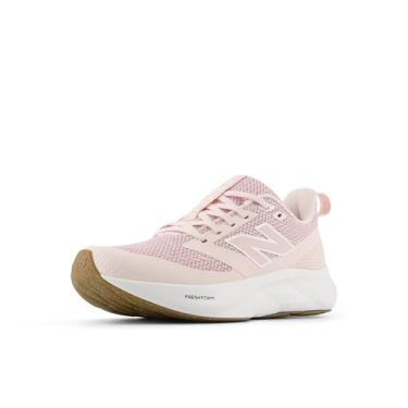 Imagem de New Balance Tênis de corrida unissex infantil Fresh Foam 625 V1 com cadarço, Rosa caramelo/concha rosa, 18