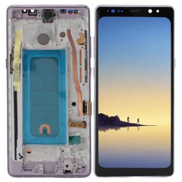 Imagem de Tangxi LCD Display Touch Screen Digitalizer Conjunto para Note 8-Substituição de Tela Premium para SM-N9500, SM-N950U, SM-N950F (Roxo)