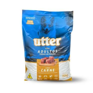 Imagem de Ração Utter Para Cães Todos os Tamanhos Sabor Carne 15kg