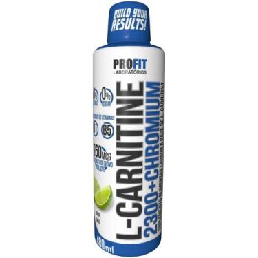 Imagem de L-Carnitine 480ml Carnitina Liquída Termogênico - Profit, Limão