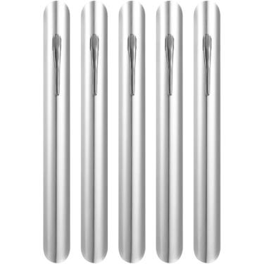 Imagem de NOLITOY 5 peças de vassoura de migalhas, raspador de aço inoxidável, limpador de migalhas de restaurante, ralador de pão de mesa para garçons