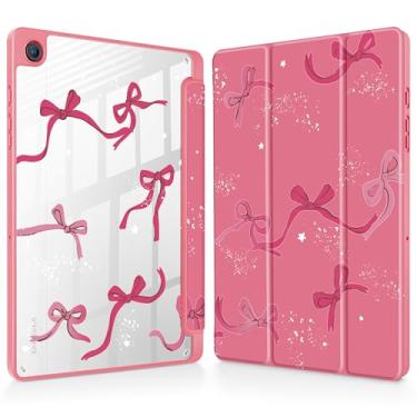 Imagem de Tuiklol Para Galaxy Tab A9 + /A9 Plus 27.9 cm 2023, suporte para caneta S com capa protetora transparente, capa traseira transparente, despertar/hibernar automaticamente, tablet Samsung Tab A9 Plus