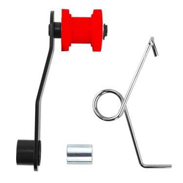 Imagem de Tensor de guia de rolo de corrente de 10 mm 200cc 250cc PIT PRO QUAD Dirt Bike ATV, vermelho