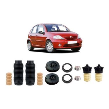 Imagem de Kit Coxim Dianteiro + Batente Traseiro Citroen C3 2003 04 05