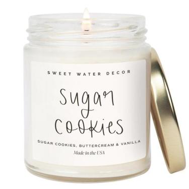 Imagem de Biscoitos de açúcar Candle Sweet Water Decor 255ml de soja