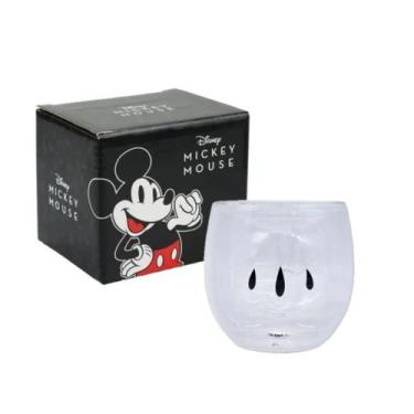 Imagem de Copo 3D Mão Mickey Mouse 150 ml Vidro Zona Criativa