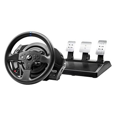 Imagem de Thrustmaster T300RS GT, Volante e 3 Pedais, PS5, PS4, PC, Efeitos Force Feedback REALSIMULATOR, Motor sem Escovas, Sistema de Duas Correias, Tecnologia Magnética, Volante Intercambiável