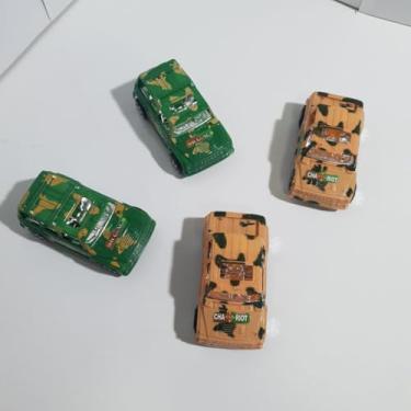 Imagem de Conjunto de 4 Jipes Militares com Fricção – Brinquedo Infantil para Crianças a Partir de 4 Anos