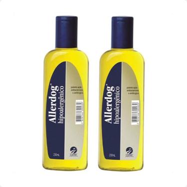 Imagem de Kit 2 Allerdog Hipoalergênico Shampoo Cepav - 230ml