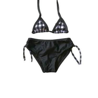 Imagem de Biquíni Infantil Cortininha - Missatti, Preto, G, Feminino