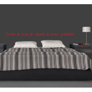 Imagem de Adesivos de Frases Personalizadas 60cm - Imprimax, Vermelho Vivo