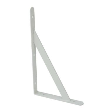 Imagem de Cantoneira de Ferro 20x12cm Mão Francesa Branco - Tudo em Caixa