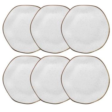 Imagem de Conjunto de 6 Pratos Rasos 27,5cm Ryo Maresia - Oxford