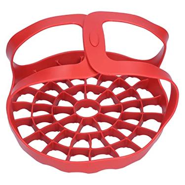 Imagem de Zhjvihx Vaporizador de Silicone, Estilingue de Panela de Pressão, Resistente Ao Calor Sem Bpa para Grelha de Panela de Pressão, de Ovo a, tripé de Grelha de Quente