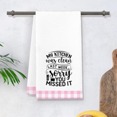 Imagem de Pano de prato de cozinha com tema engraçado pano de secagem rápida absorvente retrô atrevido senhora pano de prato toalha de prato reutilizável toalha de prato atencioso presente para anfitriã mãe-21