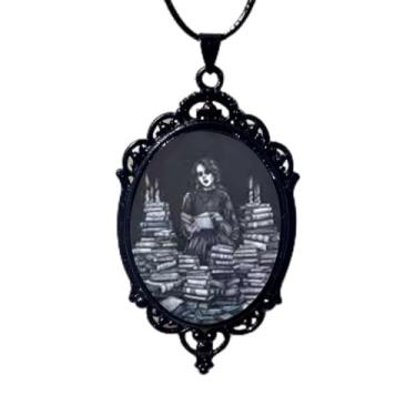 Imagem de Colar boêmio com árvore da vida, gargantilha vitoriana, joias vintage, acessórios de presente 3, 3.9X2.75inch, Vidro, Sem Pedra Preciosa