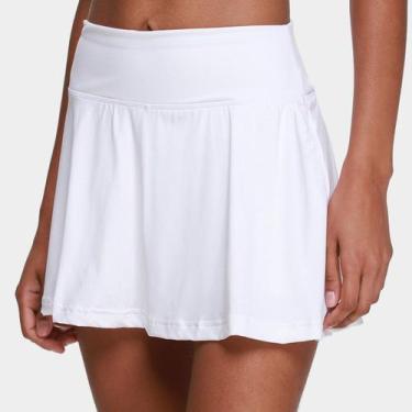 Imagem de Saia Adidas Tênis Club Feminina, Branco, M