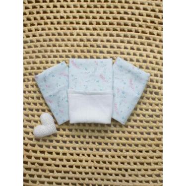 Imagem de Trio de Fraldas de Boca Conforto Dupla Face Plush e Algodão Ideal Para