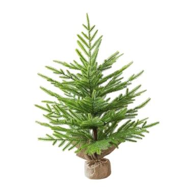 Imagem de Vaveren Árvore de Natal de Mesa - Enfeite de Natal - Pequena Árvore de Mesa para Escritório, Festa de Fim de Ano, Restaurante e Bar, Verde