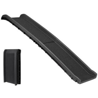 Imagem de Rampa Dobrável Antiderrapante Para Cães Em Carros, SUVs E Caminhonetes, Degrau Portátil Para Animais De Estimação, Rampa Leve Para Facilitar A Entrada E Saída De Cães De Grande Porte