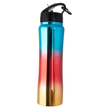 Imagem de Garrafa Inox Sport Squeeze Térmico Parede Dupla 750ML TieDye - Weeze