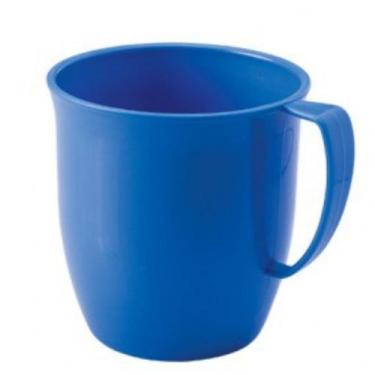 Imagem de Caneca Infantil de plástico com alça 300ml Plasutil ref.2207,  Azul