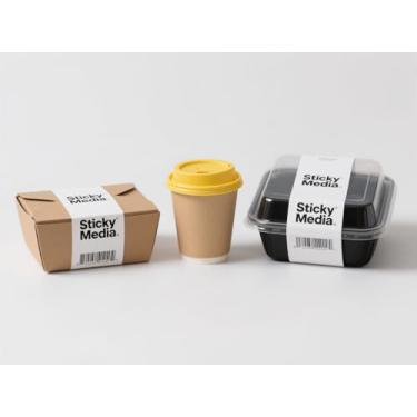 Imagem de Rolos de papel térmico adesivos, 8,5 x 52 metros, compatíveis com impressoras Epson TM-L90, TM-L100 sem forro, padrão de flor de ameixa (16)