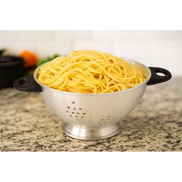 Imagem de Passador De Macarrão Em Alumínio 22Cm