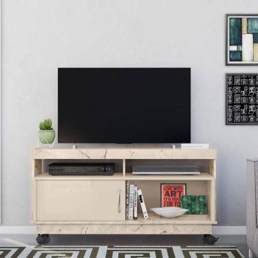 Imagem de Rack Bancada Artur Ambiente Calacata Off White - Madetec