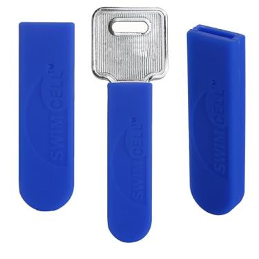 Imagem de Capa de lâmina de chave - protetor de chave de bainha de silicone para carro bicicleta ou chaves de casa. Manga anti-arranhões. Corte para caber. 1-2 chaves.