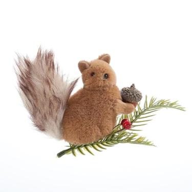 Imagem de RNXRZANK Estátua de Esquilo, Estatueta de Esquilo, Objeto de Coleção para Pendurar, Decoração Natalina Inusitada para Sala de Estar, Casa, Quarto E Festas, Style a, Tamanho real