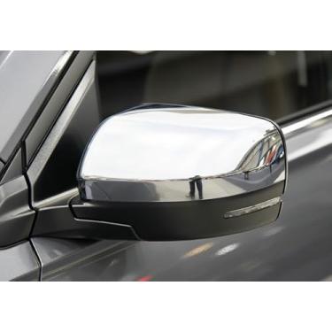 Imagem de Luyhok Capa de espelho retrovisor de porta adequada para Honda Passport 2025 2026 Acessórios de carro resistente a arranhões, à prova d'água, resistente a manchas (prata)