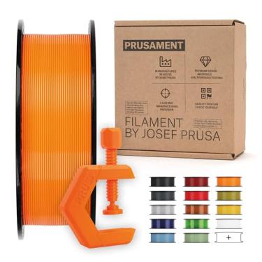 Imagem de Prusament Laranja Prusa, Filamento PETG 1,75 mm Carretel de 1 kg (1 kg), Tolerância de Diâmetro +/- 0,02 mm
