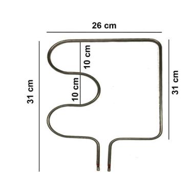 Imagem de Resistência Elétrica para Forno Fischer 750W 220V - Fischer - Tecnolar