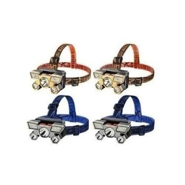 Imagem de Lanterna Holofote De Cabeça 5 LED Super Brilhante À Prova D 'Água USB Recarregável 4 modos(4)