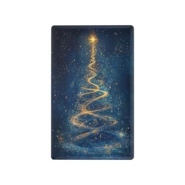Imagem de Blueangle Placa de parede decoradora de capa em branco, tamanho padrão, capa de interruptor de árvore de Natal mágica de 1 gangue para quarto de escritório em casa, 4,53 x 2,76 polegadas #95