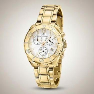 Imagem de Relógio Feminino Champion Ana Hickmann Dourado Luxo Ah30246h-Feminino