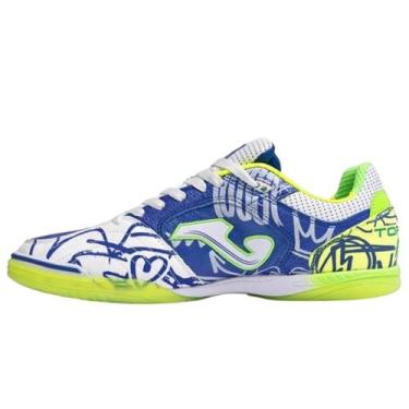 Imagem de Chuteira Joma Futsal Top Flex Pito Azul, Azul, 40