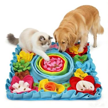 Imagem de AMIR Tapete Para Farejar Cães, Cães De 49 Cm, Brinquedo Interativo Quebra-Cabeça Alimentação, Promove Busca Natural Por Comida E Alimentação Lenta, Ajuda A Aliviar O Estresse.